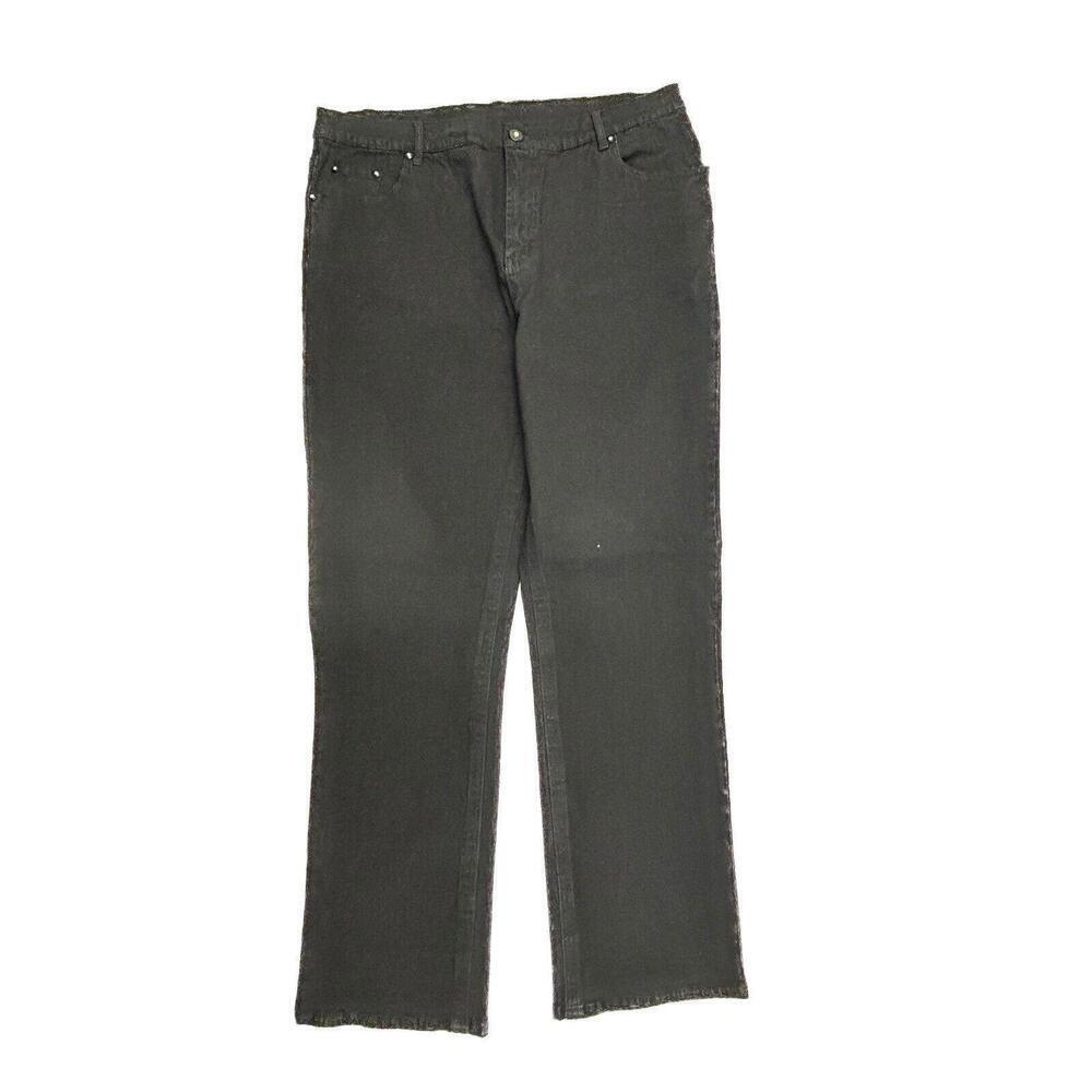DG2‎ Straight leg Women's size 16 Black Denim Jeans